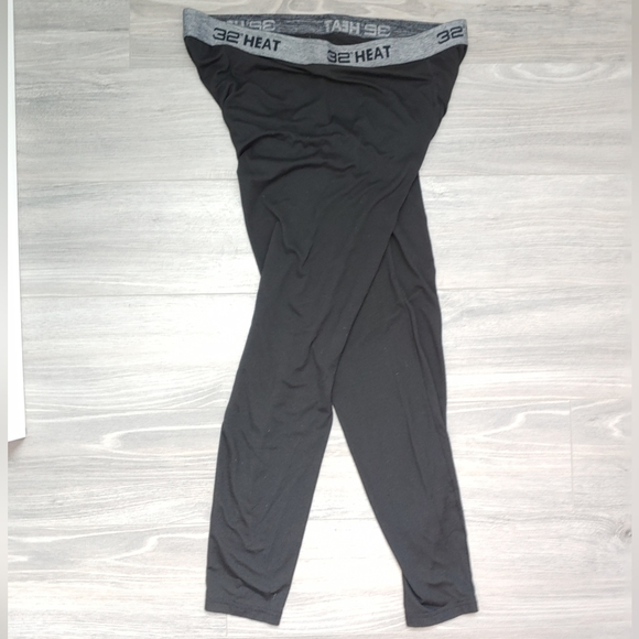 Men's 32 Degrees HEAT Base Layer Pant Black Size Large - Picture 2 of 13